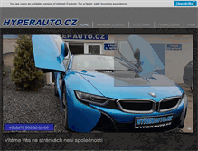 Tablet Screenshot of hyperauto.cz
